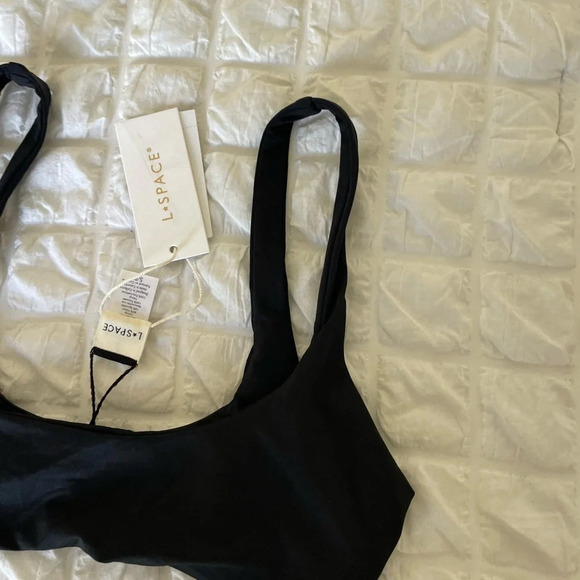 L*Space black prince bikini top - Picture 5 of 9